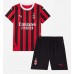 AC Milan Alvaro Morata #7 Replica Home Minikit 2024-25 Short Sleeve (+ pants)